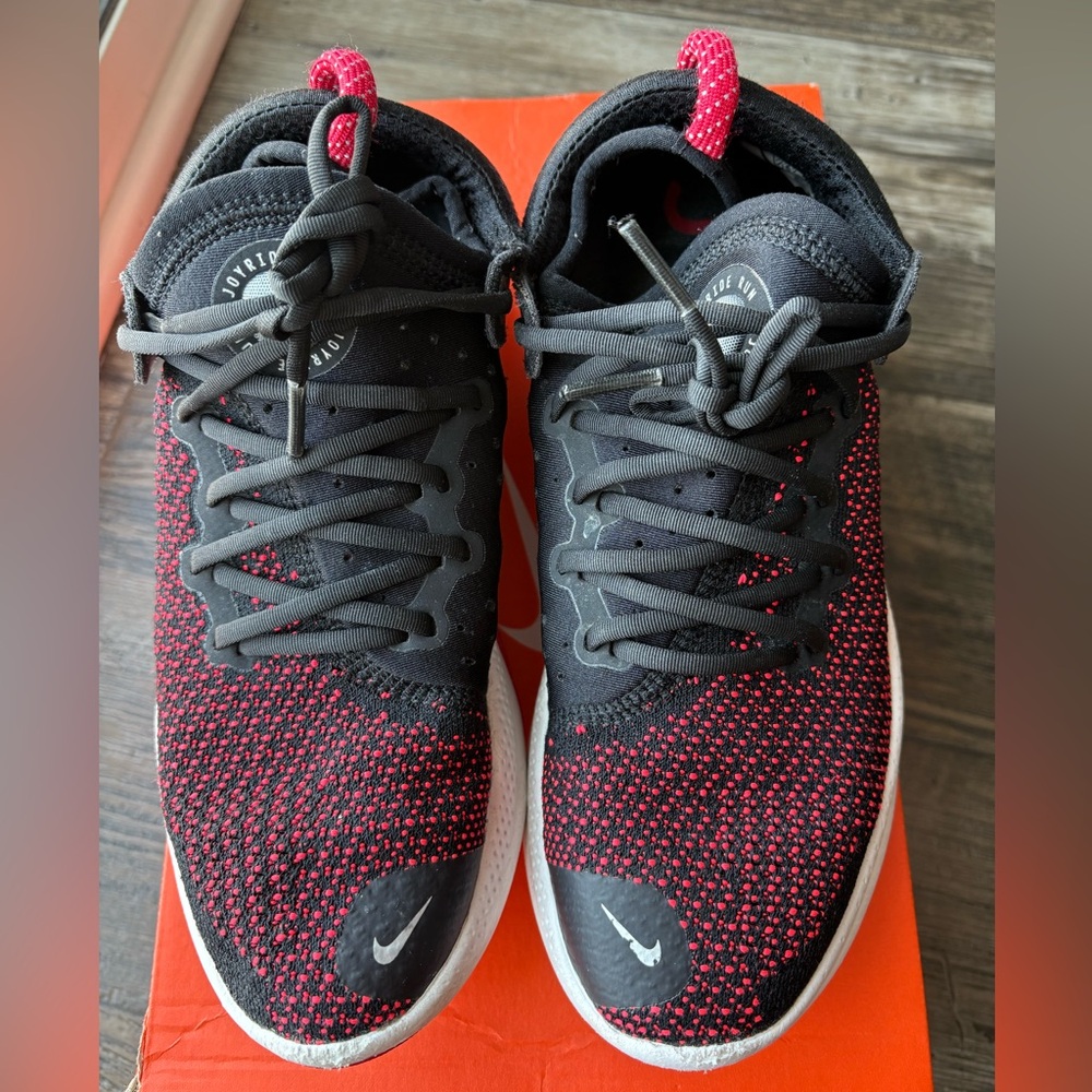 Black and Red Athletic Sneakers